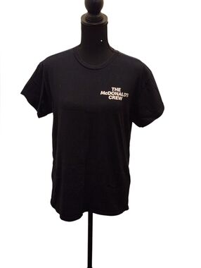 Black 'The McDonald's Crew' Graphic Tee By Gildan
